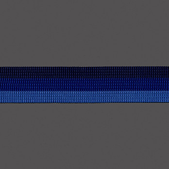 ELÁSTICO PREGA LISTRA 4,3cm AZUL/AZUL BIC/AZUL 25m