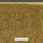 FRANJA LISA 24,8cm OURO 10m