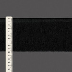 FRANJA FINA LISA 9,8cm PRETO 10m