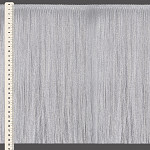 FRANJA FINA LISA 29,8cm BRANCO/CHAMPAGNE 10m
