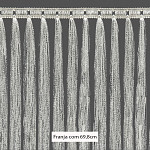 FRANJA PINGENTE 69,8cm CHAMPAGNE/PRATA 10m