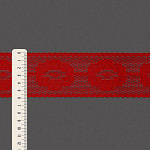 ENTREMEIO FLOR 5,9cm VERMELHO 30m