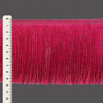 FRANJA FINA LISA 9,8cm MAGENTA 10m