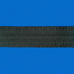 ELÁSTICO FRANZIDO 6cm PRETO 20m