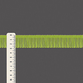 FRANJA LISA 2,9cm VERDE LIMA 10m