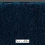 FRANJA FINA LISA 29,8cm AZUL PETRÓLEO 10m