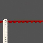 PASSAMANARIA VIVIAN 1cm VERMELHO 5m