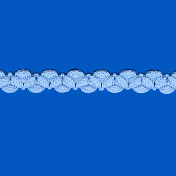 PASSAMANARIA ZIG ZAG 1cm AZUL BEBÊ 20m