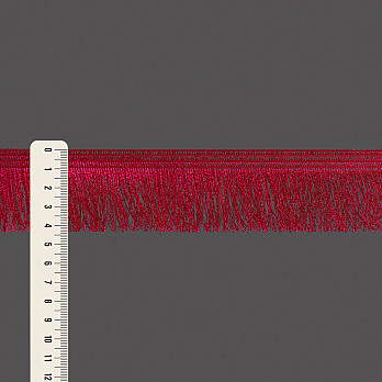 FRANJA FINA LISA 4,3cm MAGENTA 10m
