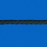 CORDÃO MÉDIO CARNAVAL 8mm PRETO 20m