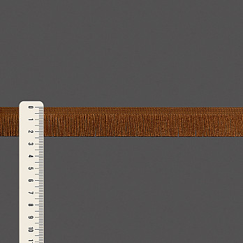 FRANJA LISA 2,4cm CARAMELO 10m