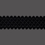 ENTREMEIO CAMILLE 6,1cm PRETO 30m