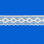 RENDA BUZIOS 2,5cm CRU 30m