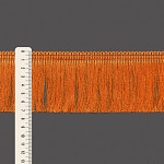 FRANJA FINA LISA 7,3cm LARANJA 10m