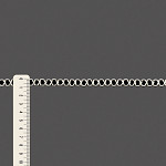 PASSAMANARIA FRANCIELY 9mm PRETO/CHAMPAGNE 20m