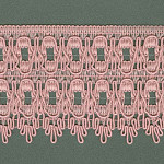 RENDA CATHERINE 8cm ROSE VELHO 30m