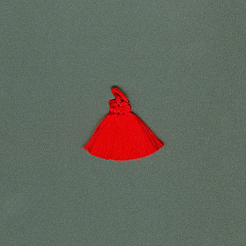 PINGENTE SOLTO 3,8cm VERMELHO MAÇÃ 50un