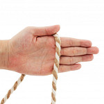 CORDÃO GROSSO 10mm JUTA/CRU 30m