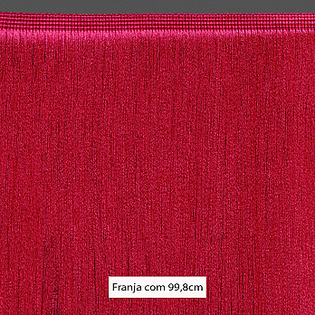 FRANJA MÉDIA LISA 99,8cm MAGENTA 10m