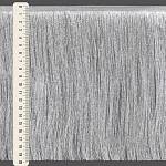 FRANJA FINA LISA 19,8cm BRANCO/CHAMPAGNE 10m