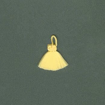 PINGENTE SOLTO 3,8cm AMARELO BEBÊ 50un