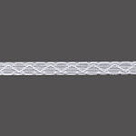 RENDA ELÁSTICA 1,7cm POLIÉSTER BRANCO 30m
