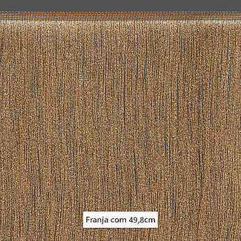 FRANJA FINA LISA 49,8cm BEGE 10m