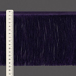 FRANJA FINA LISA 14,8cm ROXO 10m