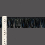 FRANJA LISA 4,8cm PRETO 10m