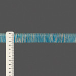 FRANJA LISA MOANA 2,3cm AREIA/AZUL 10m