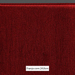 FRANJA ESPESSA LISA 24,8cm TERRA 10m