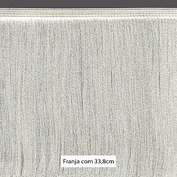 FRANJA MÉDIA LISA 33,8cm CHAMPAGNE 10m