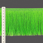 FRANJA FINA LISA 9,8cm VERDE NEON 10m