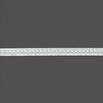 PASSAMANARIA X 1,6cm CRU/AZUL CELESTE 20m