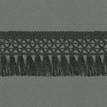 FRANJA MACRAME 4,6cm PRETO 10m