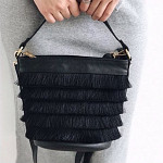 FRANJA MÉDIA LISA 5,9cm PRETO 10m