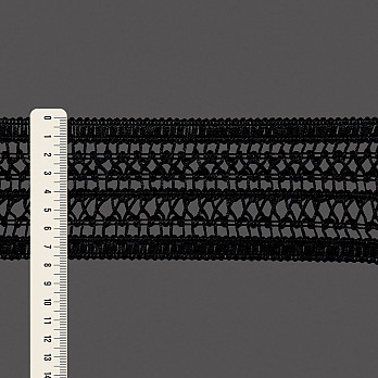 ENTREMEIO PALITO X 7,7cm PRETO 30m