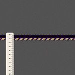 VIVO CORDÃO MÉDIO 1,4cm ROXO/OURO 20m