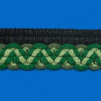 PASSAMANARIA TRIBAL 2,8cm VERDE 20m