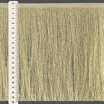 FRANJA FINA LISA 19,8cm AMARELO CLARO 10m