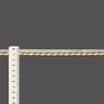 VIVO CORDÃO MÉDIO 1,1cm CREME/AMARELO QUEIMADO 50m