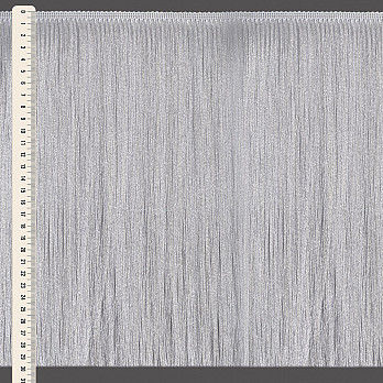 FRANJA FINA LISA 29,8cm BRANCO/CHAMPAGNE 10m