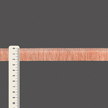 FRANJA LISA MOANA 2,3cm PÊSSEGO/CHAMPAGNE 10m