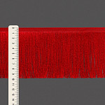 FRANJA FINA LISA 9,8cm VERMELHO TOMATE 10m