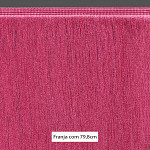FRANJA MÉDIA LISA 79,8cm ROSA 10m