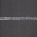 ELÁSTICO MINI GRADE 1,3cm CINZA/LUREX PRATA 50m