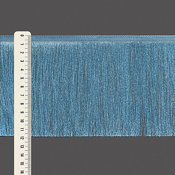 FRANJA FINA LISA 11,9cm AZUL SOFT 10m