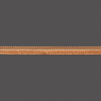 FRANJA LISA 1,7cm CARAMELO CLARO 1m