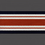 ELÁSTICO PUNHO LISTRADO 10,3cm AZUL MARINHO/CHAMPAGNE/CONHAQUE 25m