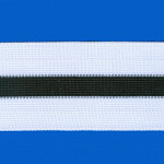 ELÁSTICO DUO 6,2cm PRETO/BRANCO 25m